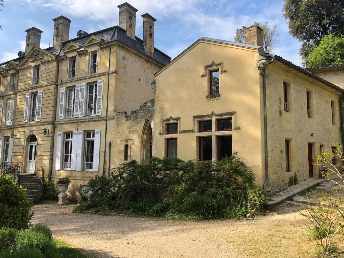L'Abbaye Du Chateau Du Vallier Langoiran Buitenkant foto