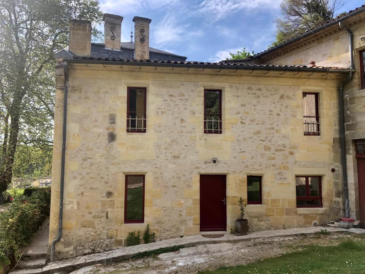 L'Abbaye Du Chateau Du Vallier Langoiran Buitenkant foto
