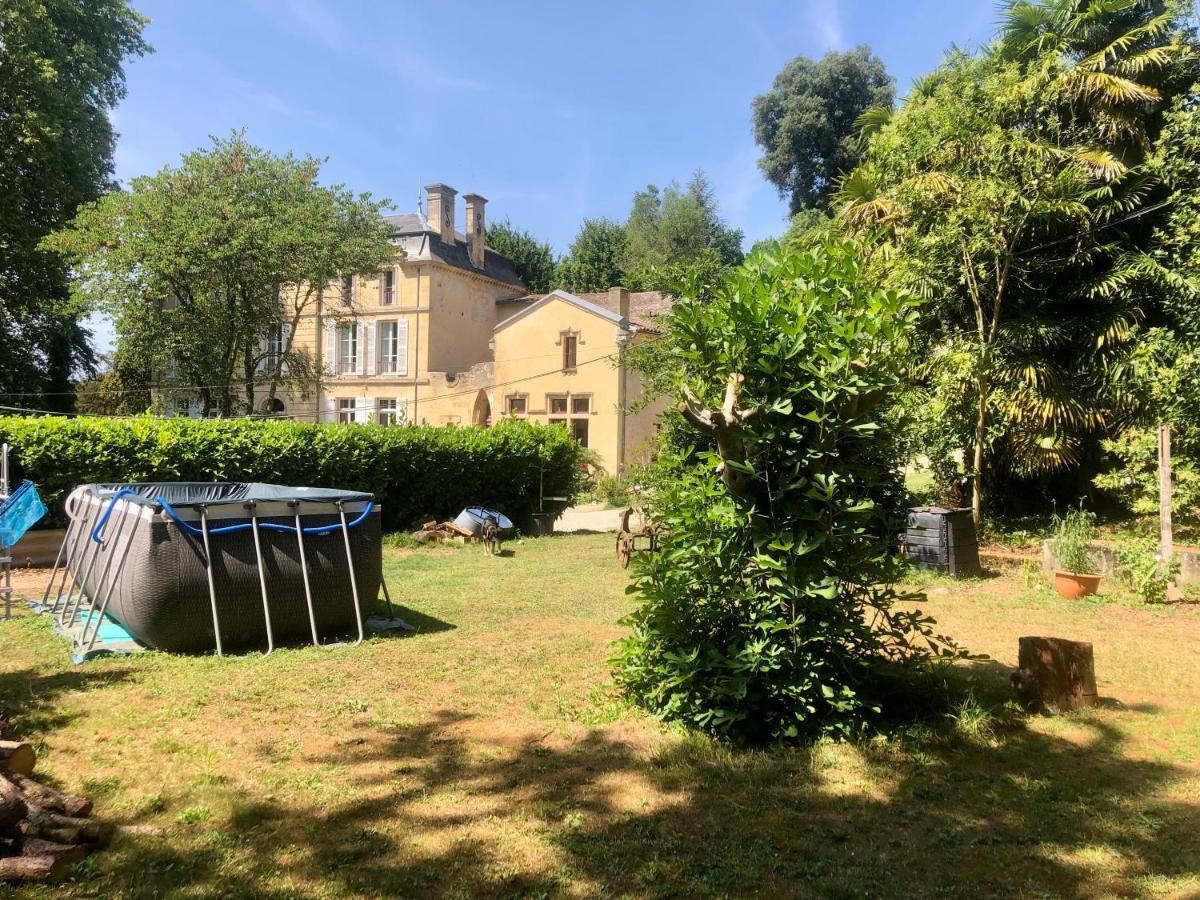L'Abbaye Du Chateau Du Vallier Langoiran Buitenkant foto